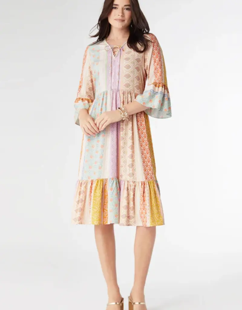 Willow Light Pastel Tiered Dress