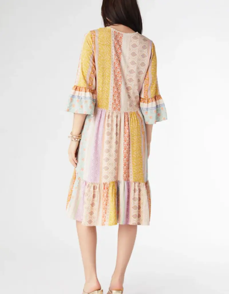 Willow Light Pastel Tiered Dress