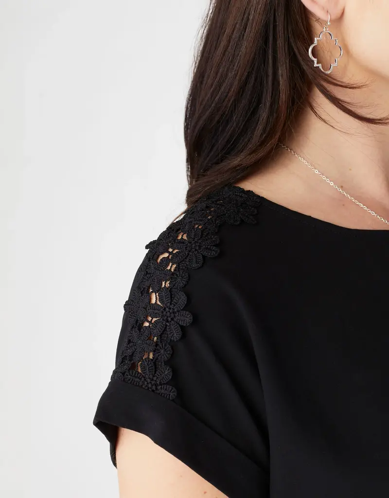 Selah Top with Shoulder Crochet