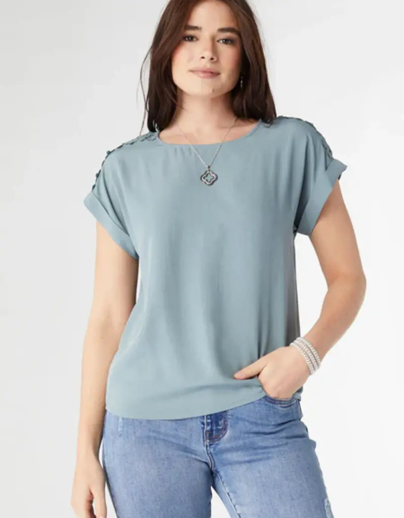 Selah Top with Shoulder Crochet
