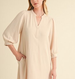 Peasant 3/4 Sleeve Dress