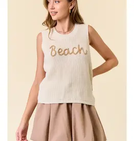 Beach Sweater Tank Top