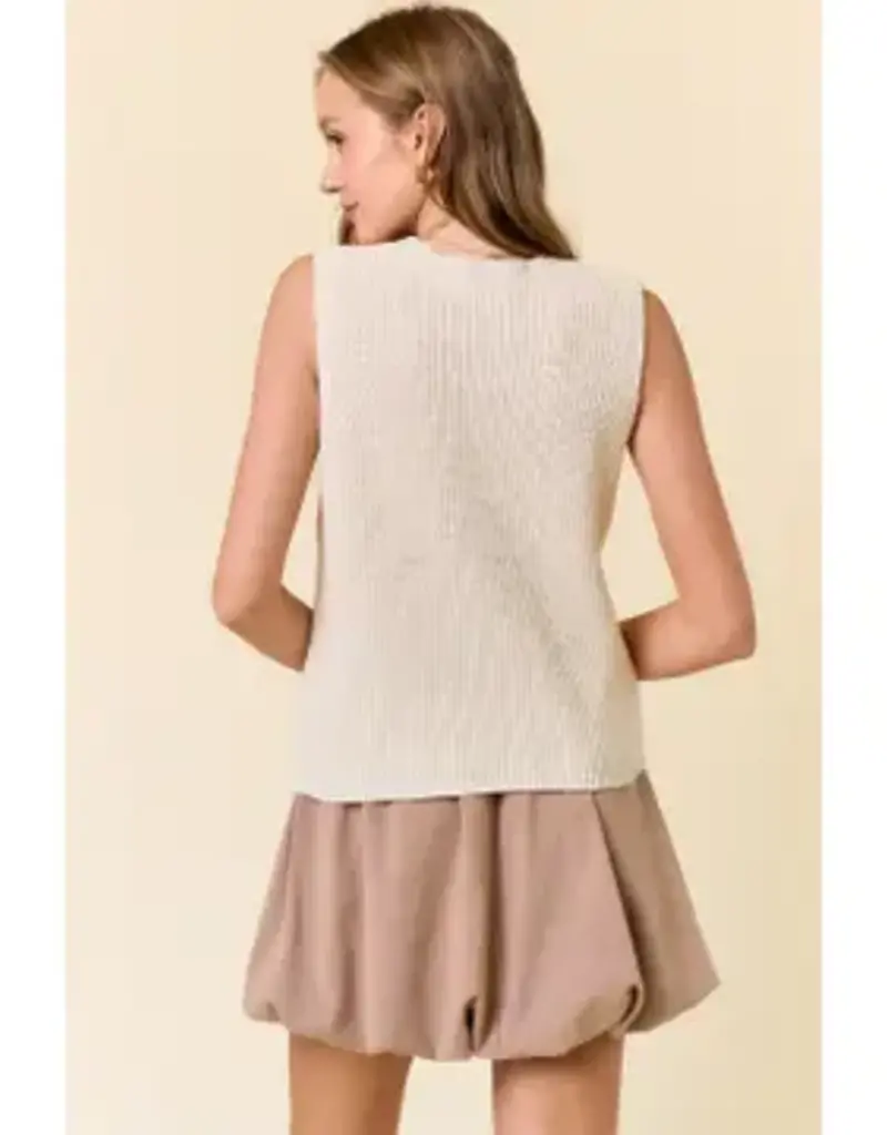 Beach Sweater Tank Top