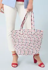 Summer Tote Red/White/Blue