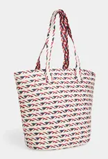 Summer Tote Red/White/Blue