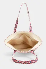 Summer Tote Red/White/Blue