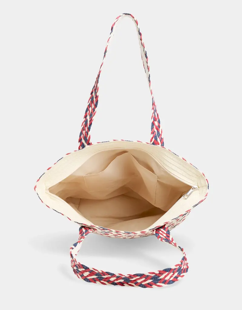 Summer Tote Red/White/Blue