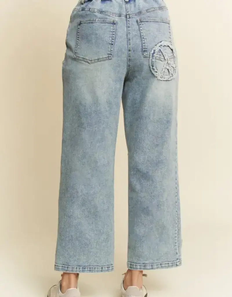 Peace Out Denim Pant