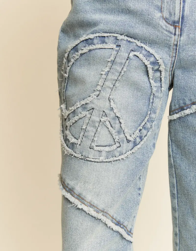 Peace Out Denim Pant