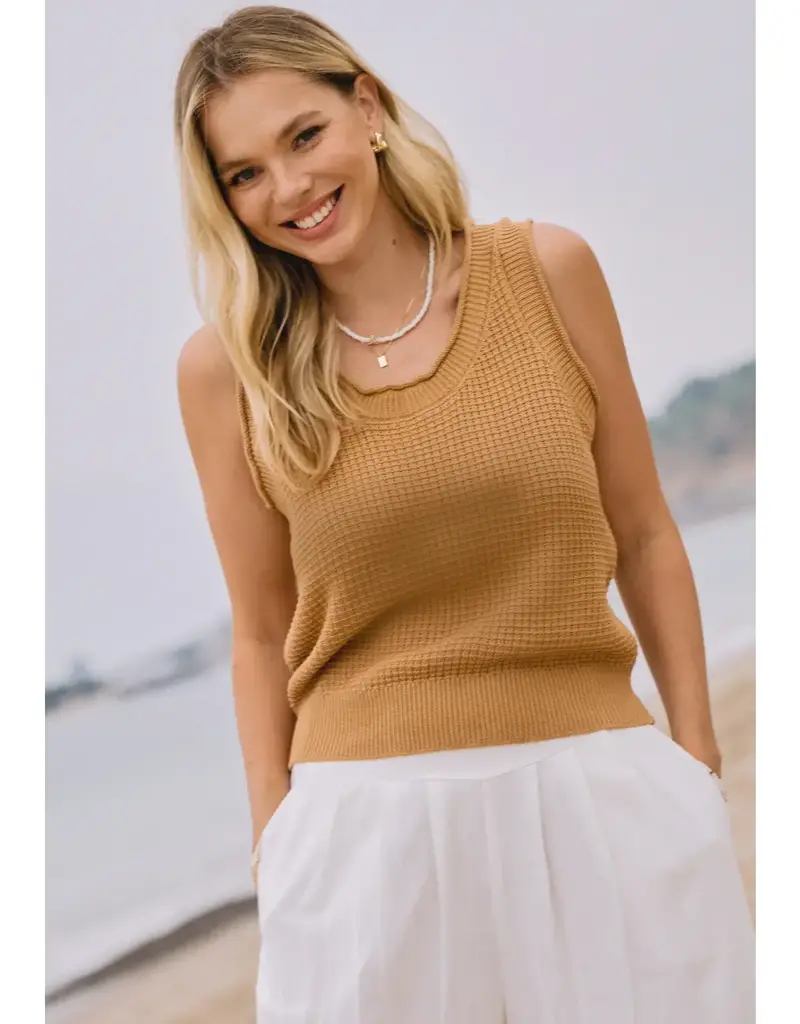 Sleeveless Knit Tank Top