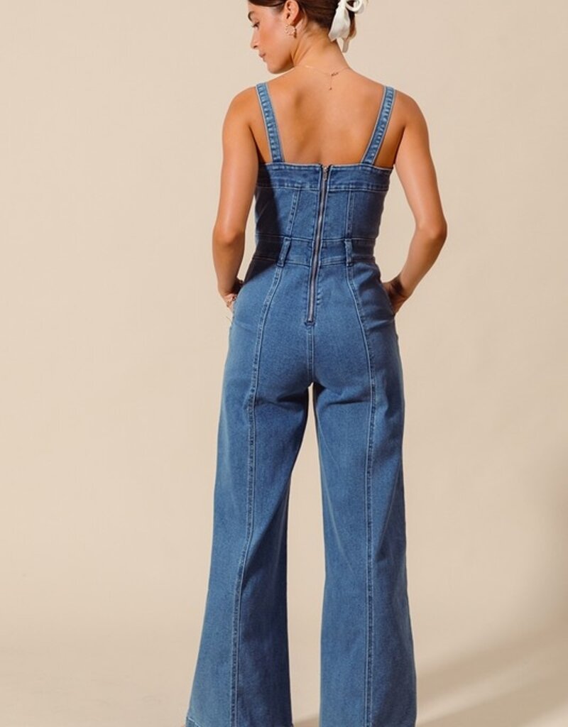 Denim Jumpsuit