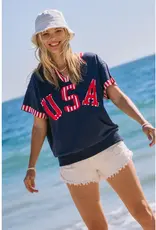 USA Applique Top