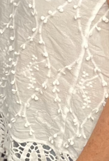 Sweet Summer Crochet Detail Top