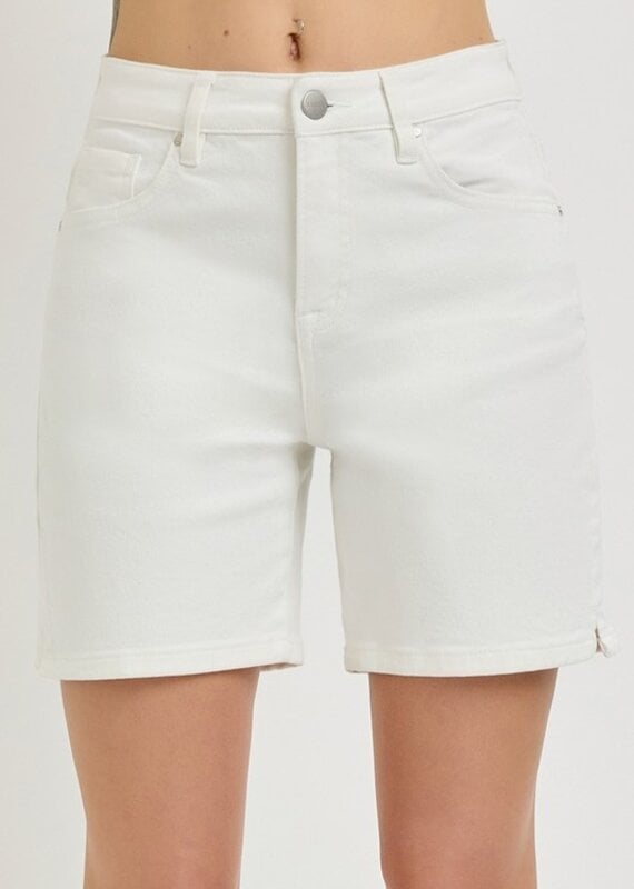 Risen Tummy Control High Rise Relaxed Mid Length Shorts