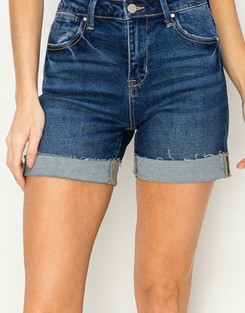 Risen High Rise Cuffed Shorts