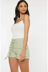 KANCAN HIGH RISE BELT DETAIL COLOR SHORT