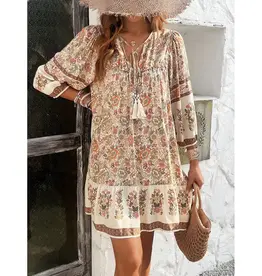 Vintage Bohemian Dress