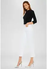 KanCan High Rise Cropped Straight Jeans