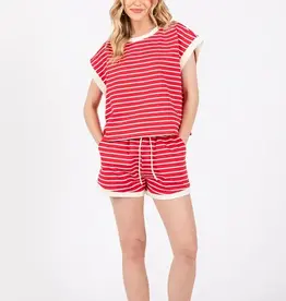 Stripes Forever Top & Short *SET*