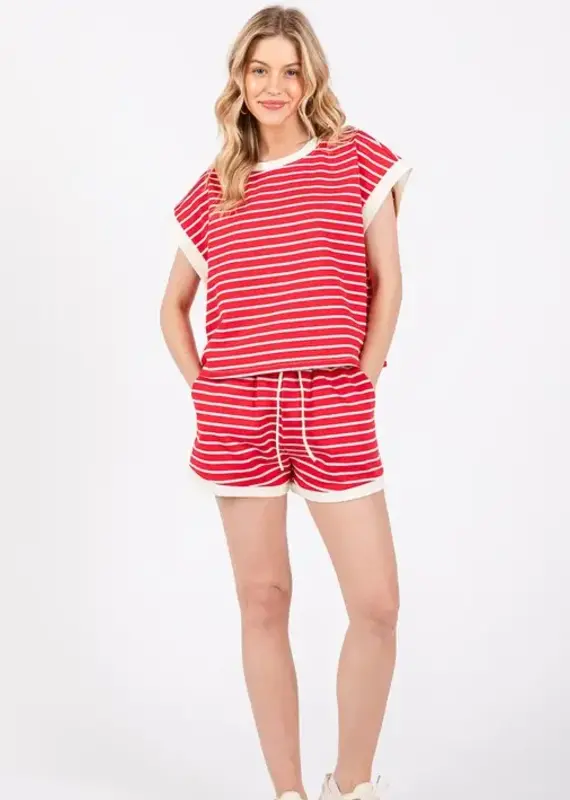 Stripes Forever Top & Short *SET*