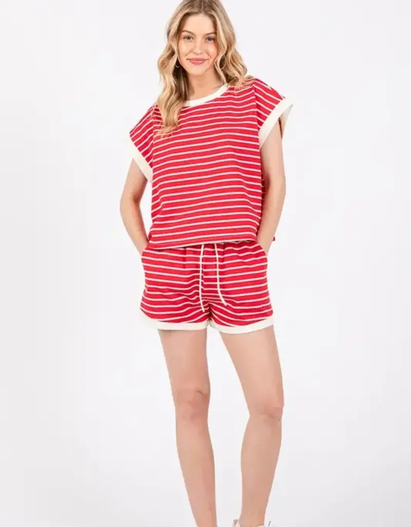 Stripes Forever Top & Short *SET*