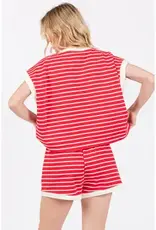 Stripes Forever Top & Short *SET*