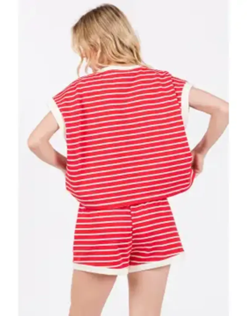 Stripes Forever Top & Short *SET*
