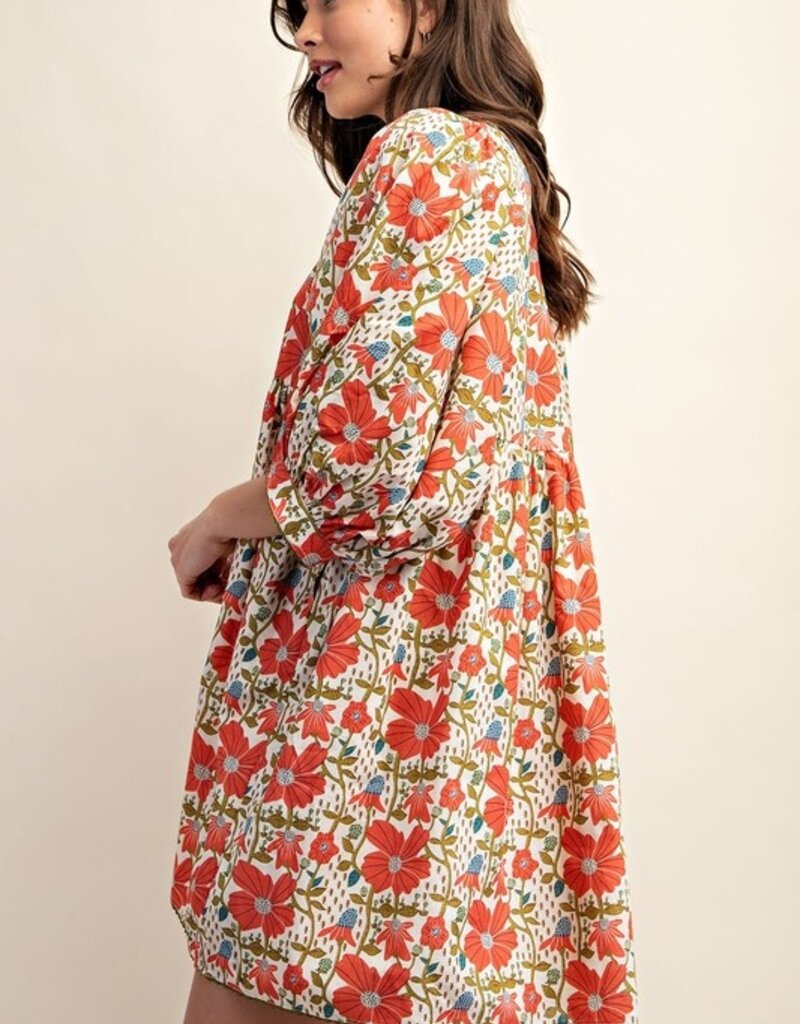Country Is Calling My Name Floral Dress