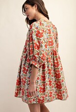 Country Is Calling My Name Floral Dress