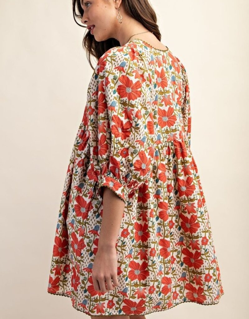 Country Is Calling My Name Floral Dress