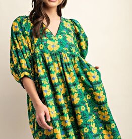 Country Is Calling My Name Floral Dress