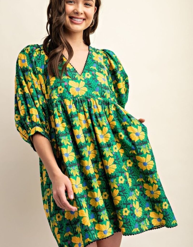 Country Is Calling My Name Floral Dress
