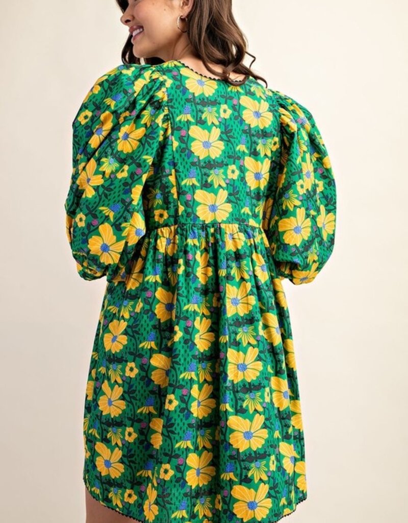 Country Is Calling My Name Floral Dress