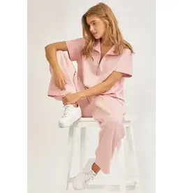Quarter Zip + Pants Modal Set