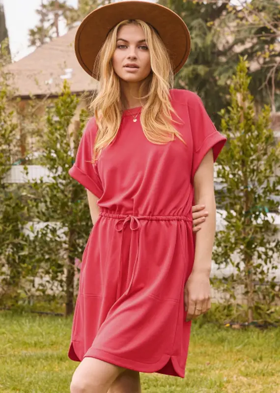 Everyday Fun Dress Available in Red & Royal