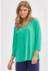 Classic Wrinkle-Free V-Neck Top