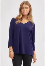 Classic Wrinkle-Free V-Neck Top
