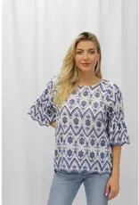 All Over Embroidered Top
