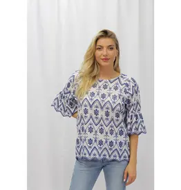 All Over Embroidered Top