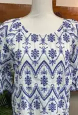 All Over Embroidered Top