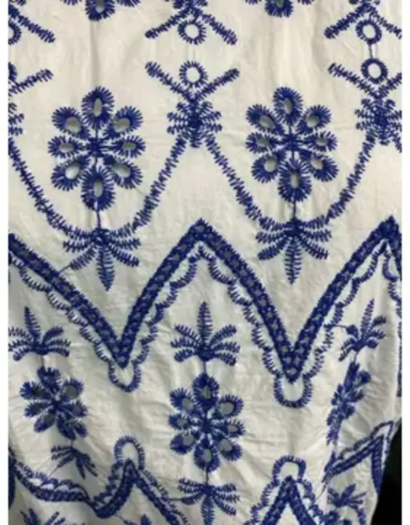 All Over Embroidered Top