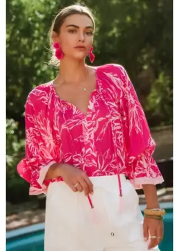 Floral Drift top