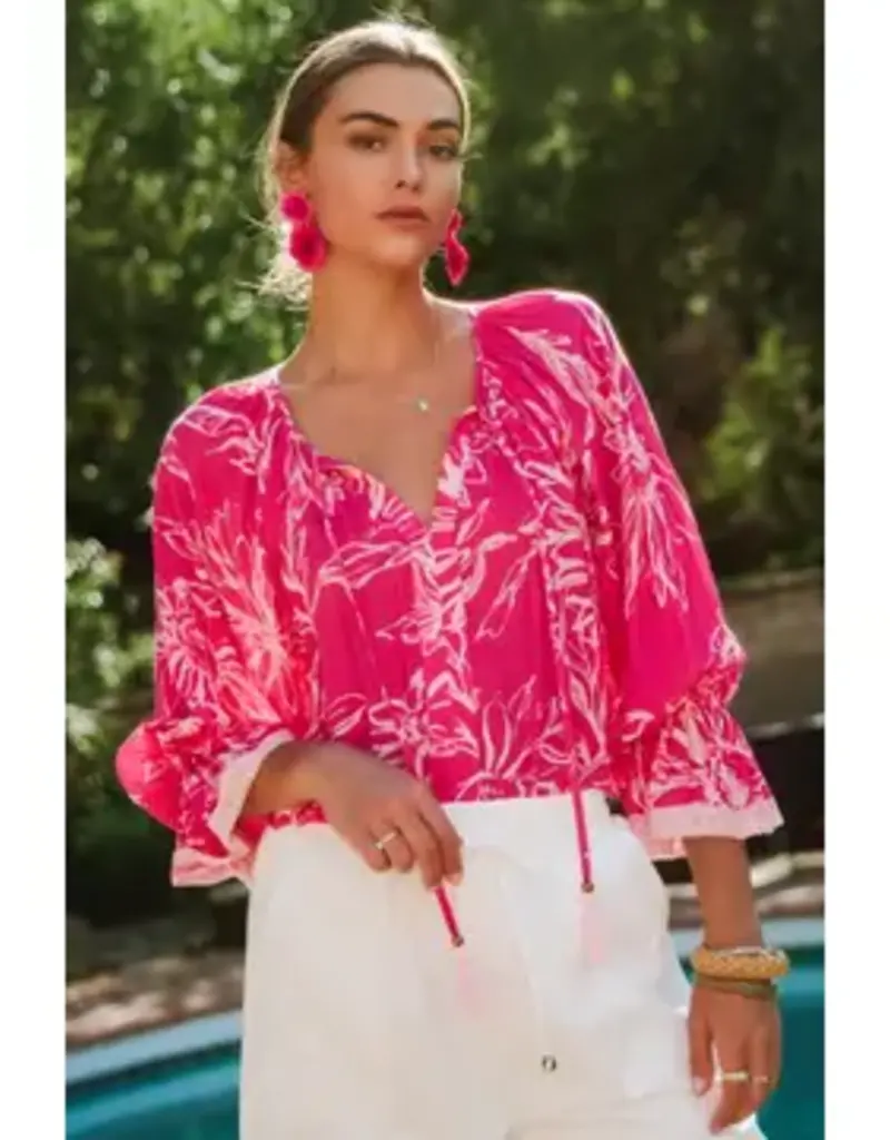 Floral Drift top