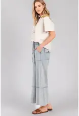 Mineral Washed Terry Knit Pant