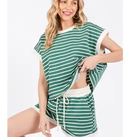Stripes Forever Top & Short *SET*