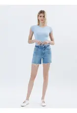 VERVET High Rise Boyfriend Shorts