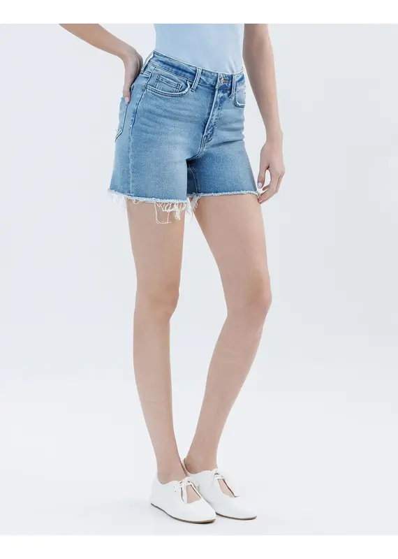 VERVET High Rise Boyfriend Shorts