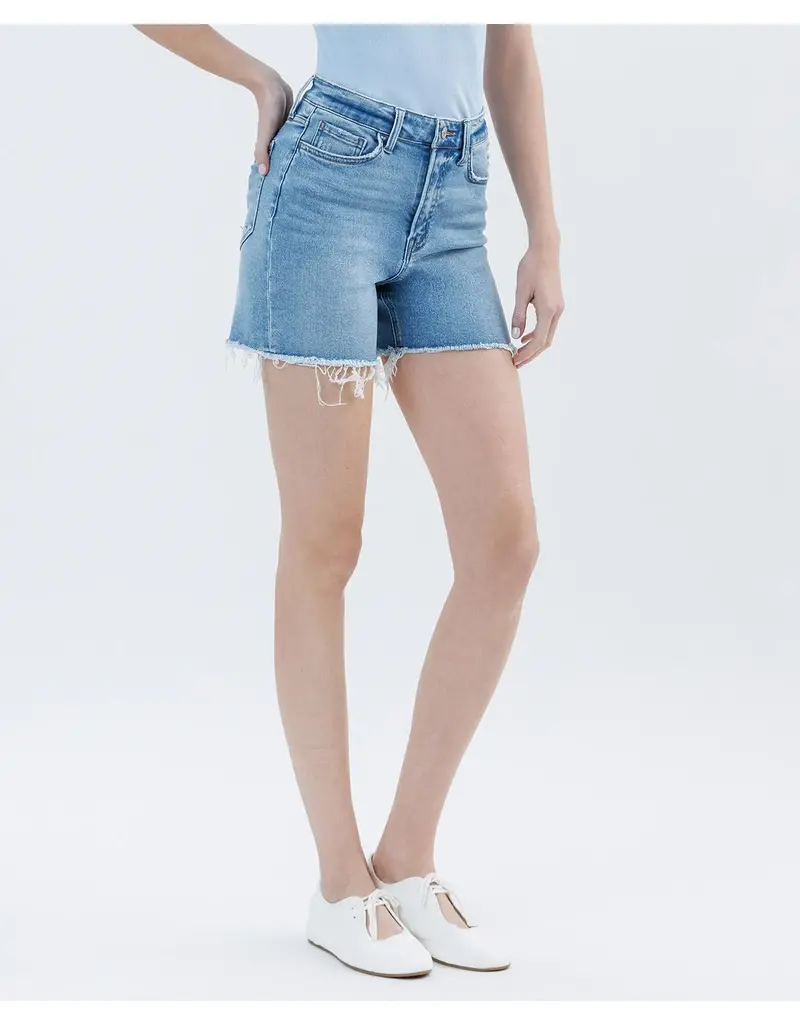 VERVET High Rise Boyfriend Shorts