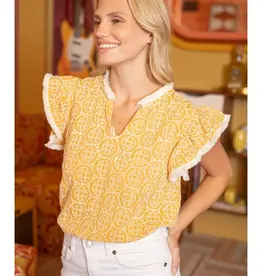 Kaleidescope Design with Fringe Top