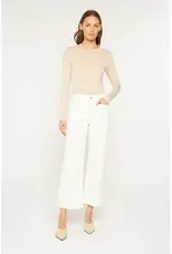 Cropped Wide Leg With Front Pocket